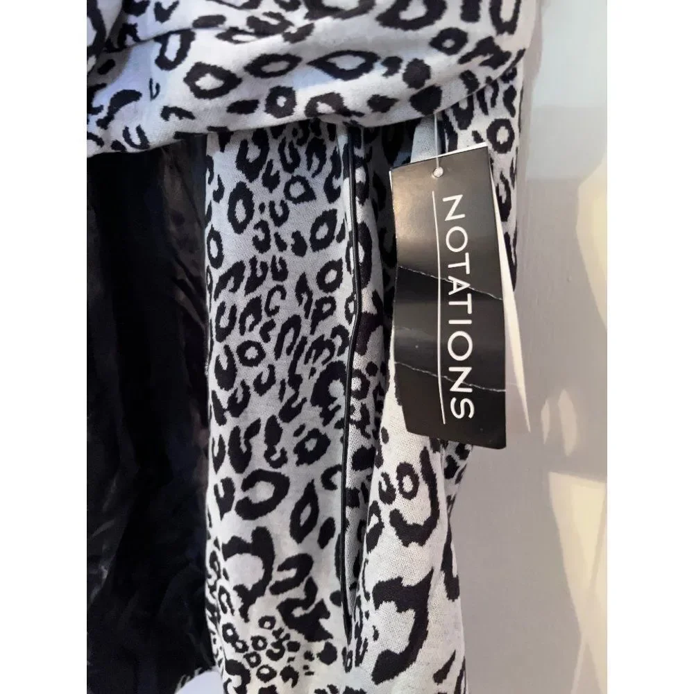 ‎Notations Large Leopard Jacket New With Tag - Picture 9 of 11